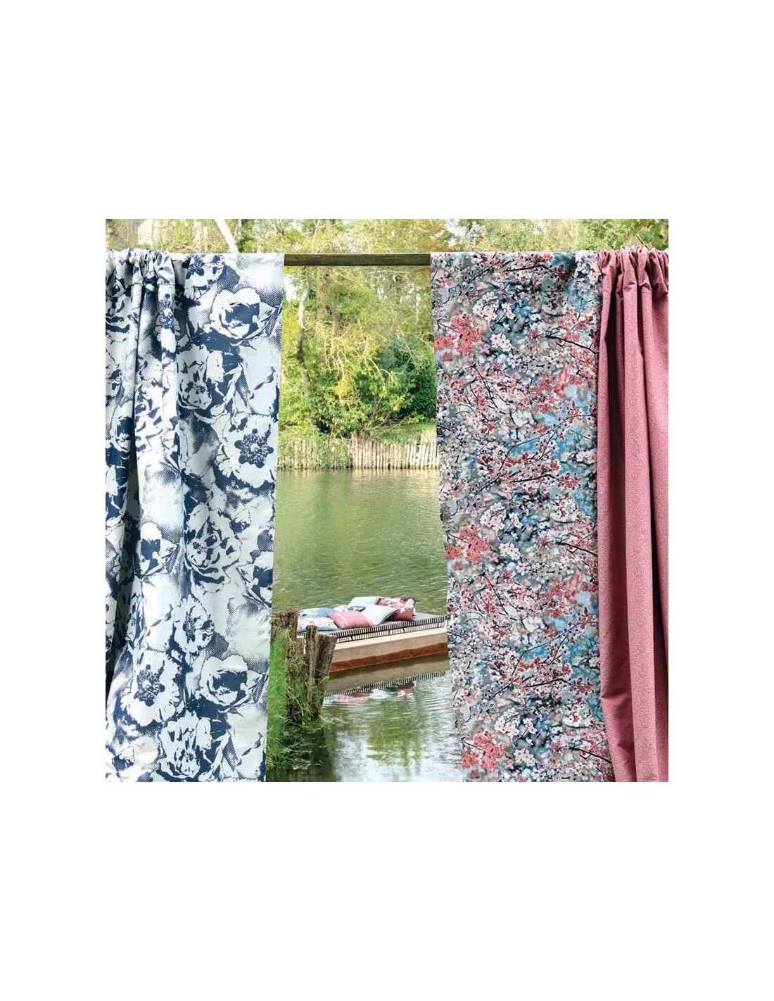 Tissu Pivonka Anthracite, Jean Paul Gaultier Tissu Pivonka Anthracite, Jean Paul Gaultier -Deco En Ligne Magasin tissu pivonka anthracite jean paul gaultier 2