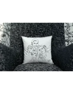 Tissu Regard Noir, Jean Paul Gaultier 2 Tissu Regard Noir, Jean Paul Gaultier -Deco En Ligne Magasin tissu regard noir jean paul gaultier 2