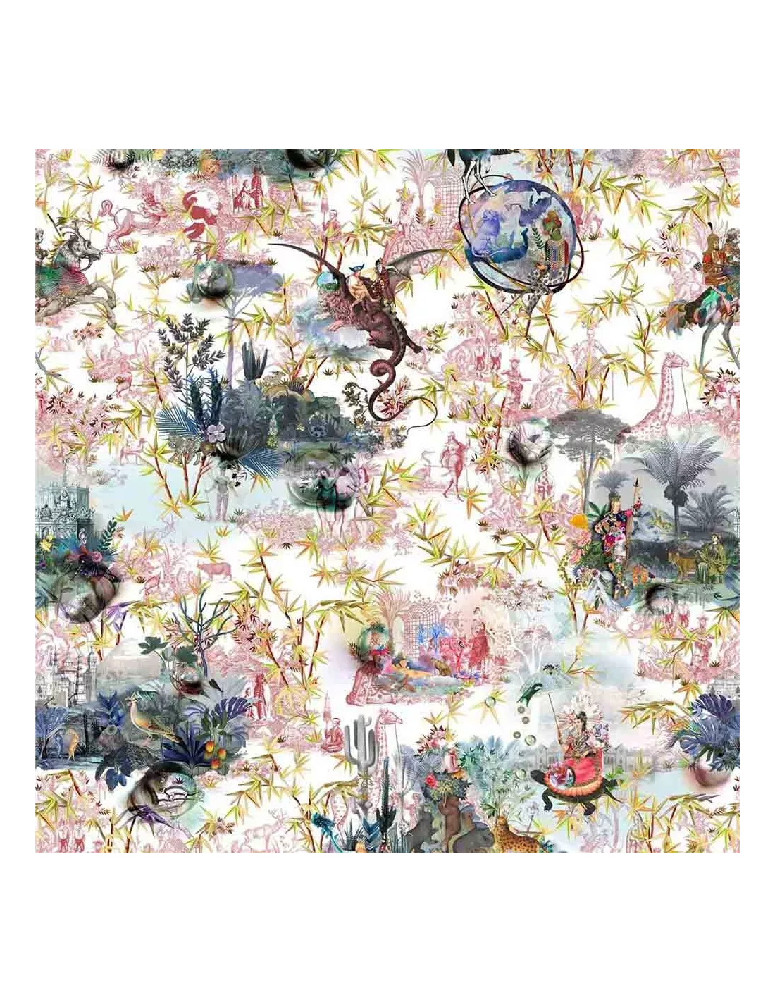 Tissu Reveries Tomette, Christian Lacroix Tissu Reveries Tomette, Christian Lacroix -Deco En Ligne Magasin tissu reveries tomette christian