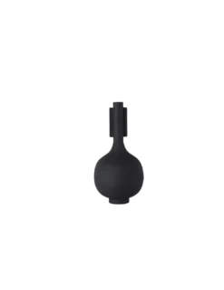 Vase Rondo Métal Noir H51