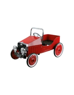 Voiture à Pédales Rétro Rouge, Protocol